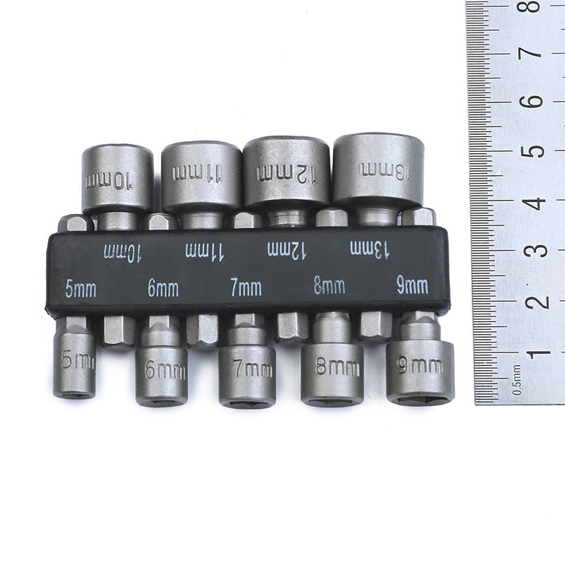 5 13mm Screwdriver Wrench Set Hexagon Socket Head