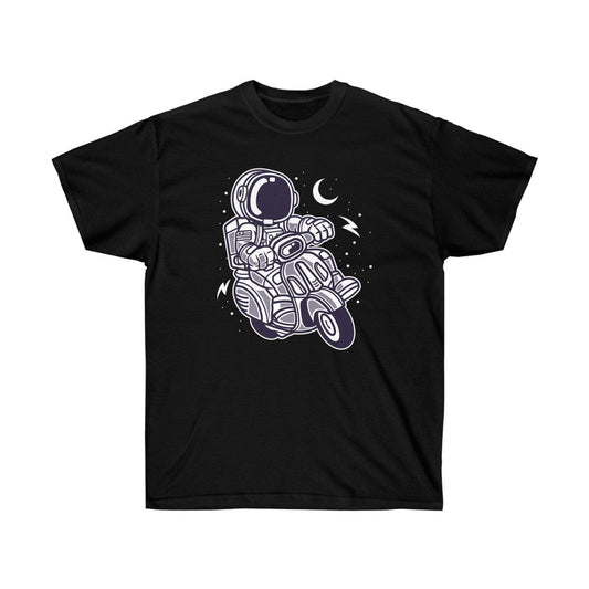 Motorcycle Astronaut Graphic T-Shirt