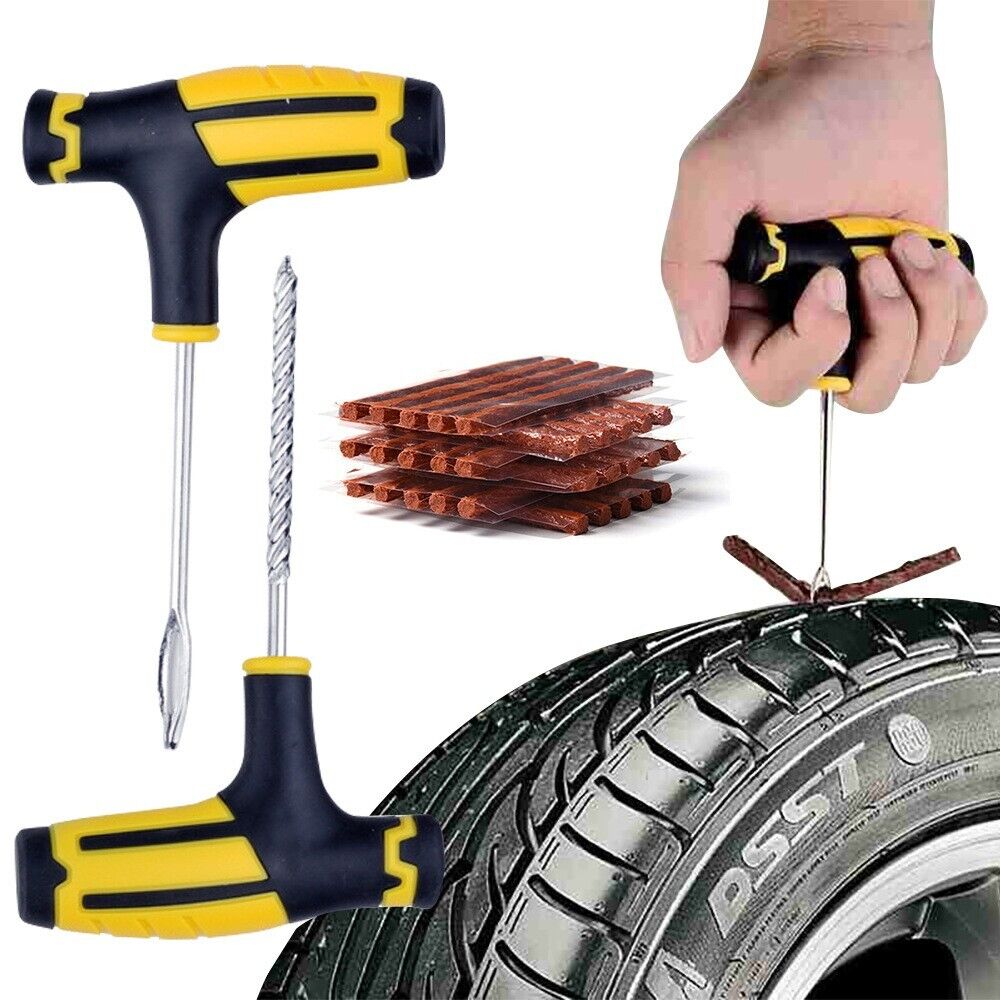 68pc Tire Repair Kit DIY Flat Tire Repair Car Truck Motorcycle Home