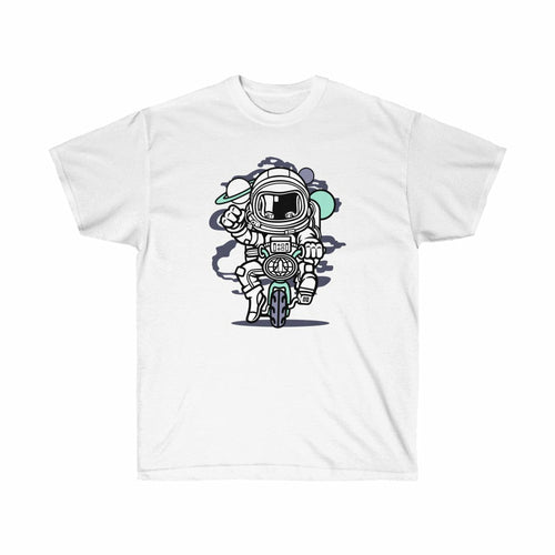 Motorcycle Astronaut Graphic T-Shirt