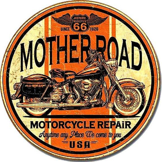 3 Inch Cloth  Patch Mother road Motorcycle Repair