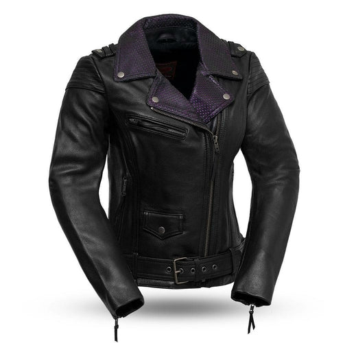 Malik - Women's Motorcycle Leather Jacket