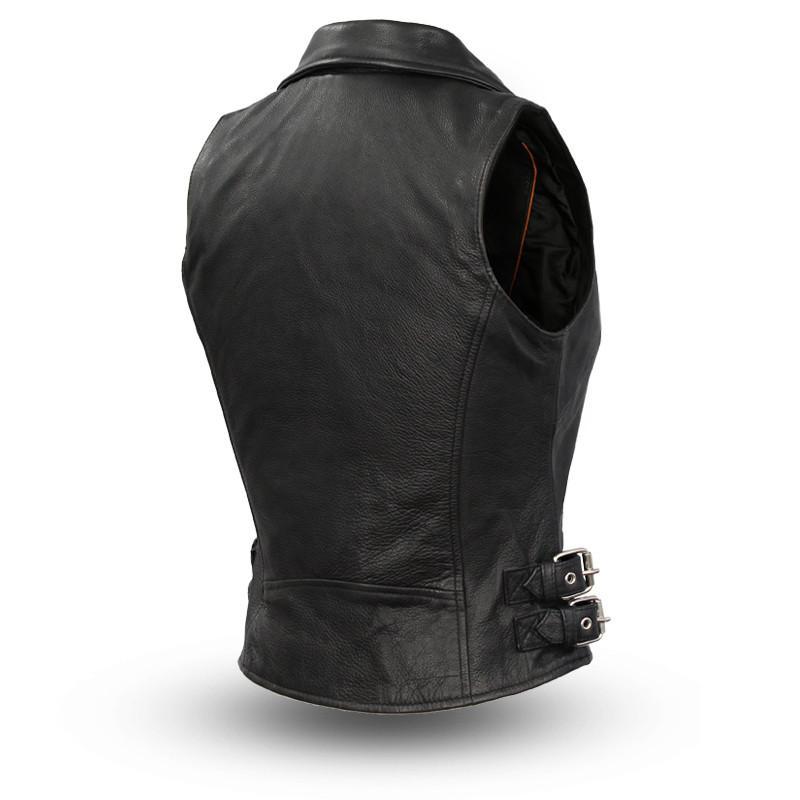 Warrior - Women's Motorcycle Leather Vest