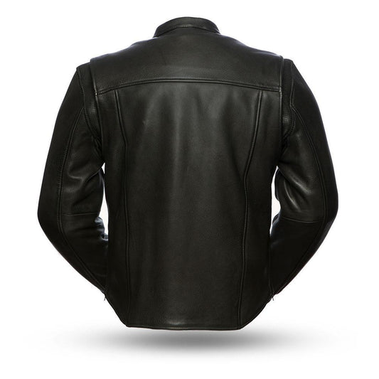 Revolt - Men's Motorcycle Leather Jacket