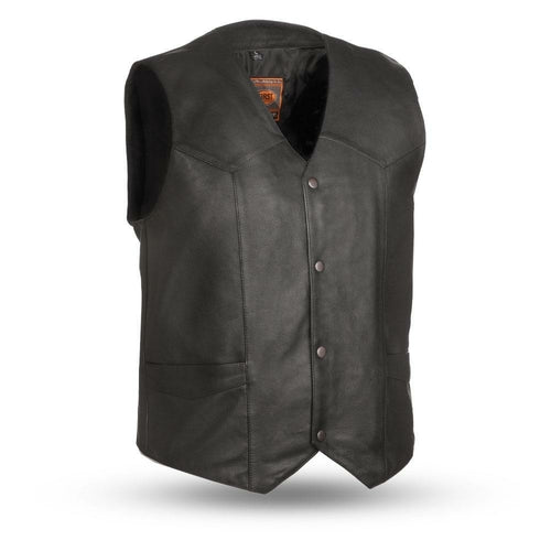 Texan - Men's Leather Motorcycle Vest