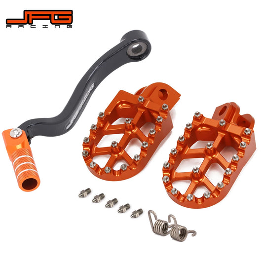 Motorcycle CNC Gear Shift Foot Lever Foot Pegs Rest Footrests Pedals