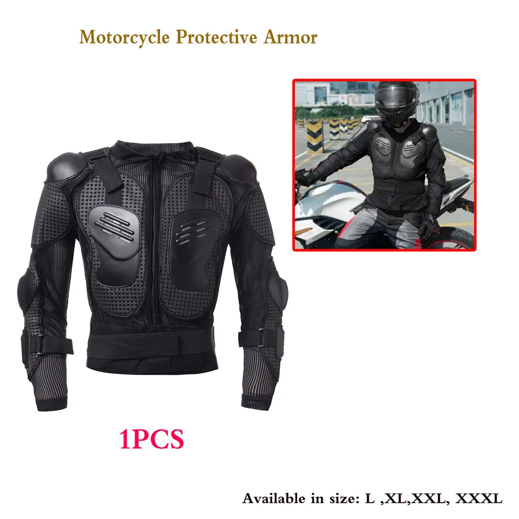 Motorcycle Protection Riding Gear Jacket Armor Spine Shoulder  Chest