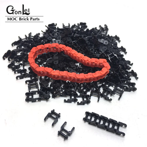 100-500Pcs/lot Technical Parts Bulk Chain Link Gear Tank Track Tread