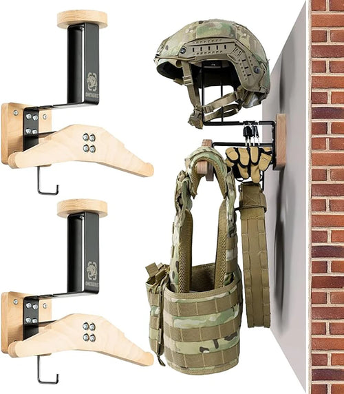 ONETIGRIS Tactical Gear Wall Mount, Police Gear Rack Plate Carrier