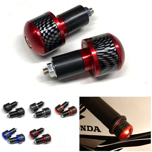 2022New 7/8" 22mm Motorcycle Aluminum Handlebar Gear Balanced Plug