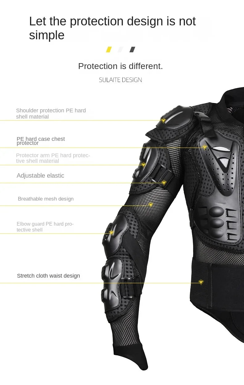 Cycling Armor Set Outdoor Equipment Protective Gear Armor Motorcycle