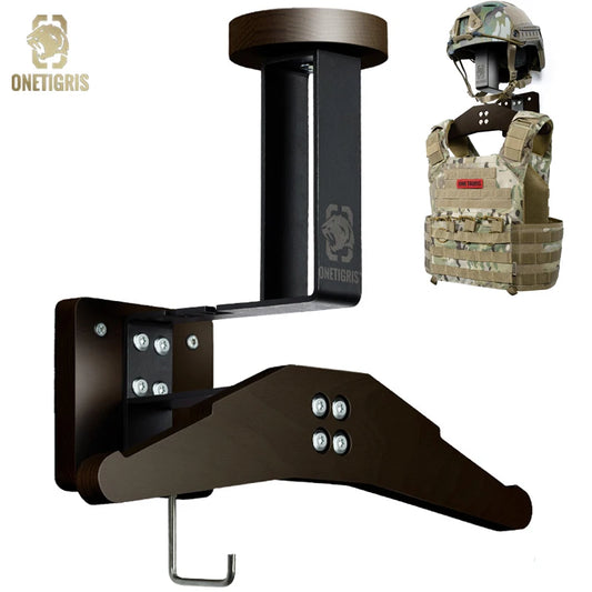 ONETIGRIS Tactical Gear Wall Mount, Police Gear Rack Plate Carrier