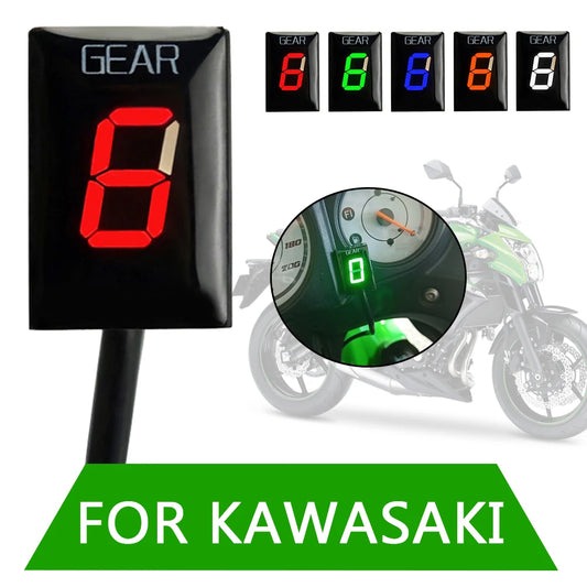 Motorcycle Gear Indicator For Kawasaki ER-6F ER-6N Z1000SX Ninja 300