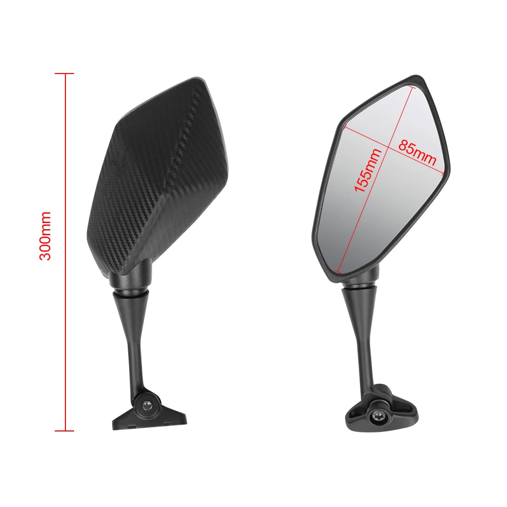 Motorcycle Rear View Mirrors Reflector Side Mirrors Motorbike