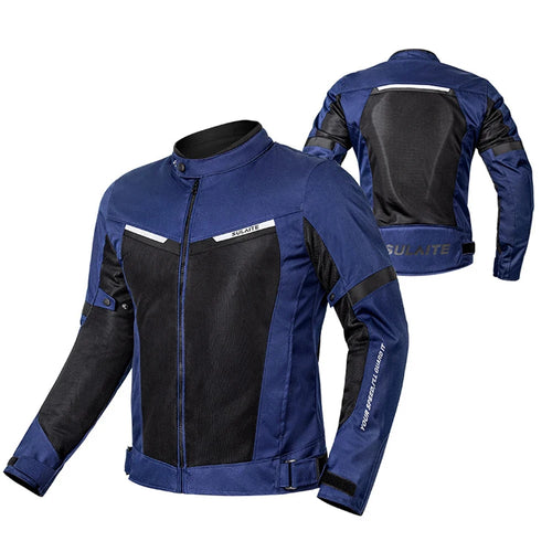 SULAITE Summer Motorcycle Jacket Men's And Women's Breathable