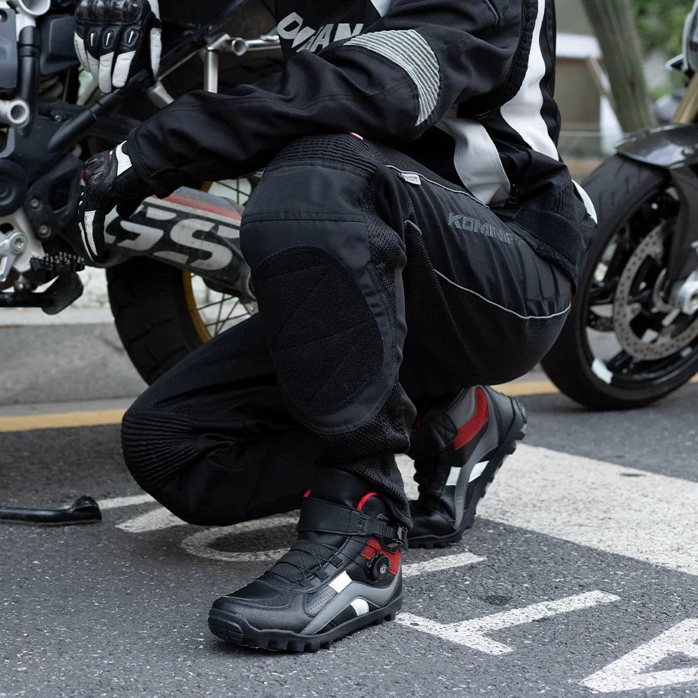 Motorcycle Pants Men Riding Trousers Motorbike Motorcyclist Summer