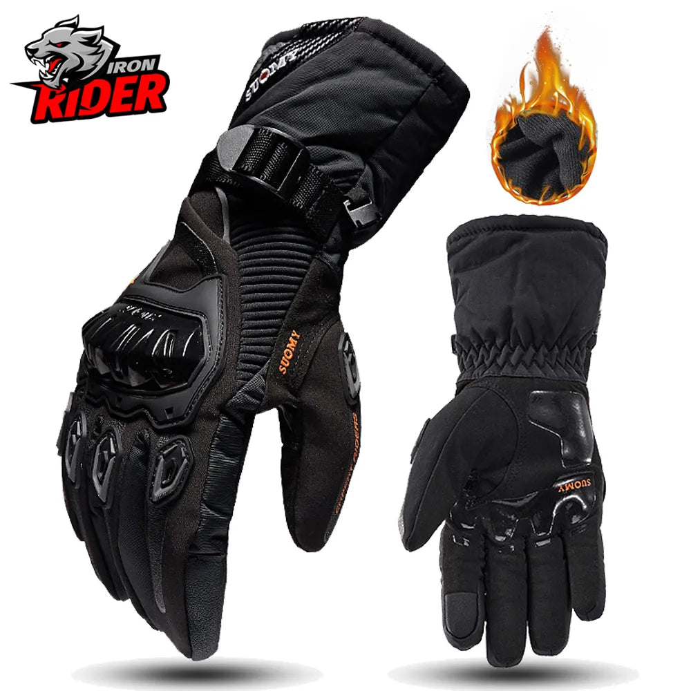 Motorcycle Gloves Windproof Waterproof Guantes Moto Men Motorbike