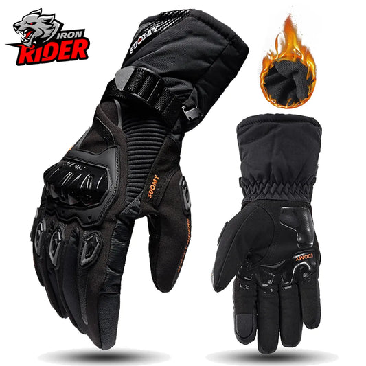 Motorcycle Gloves Windproof Waterproof Guantes Moto Men Motorbike