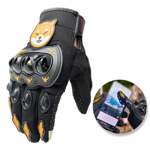 New Touch Screen Motorcycle Gloves Full Finger Men Sports Motorbike