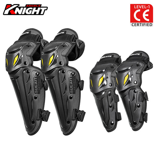 Motorcycle Knee Pad Elbow Protective Combo Knee Protector Equipment