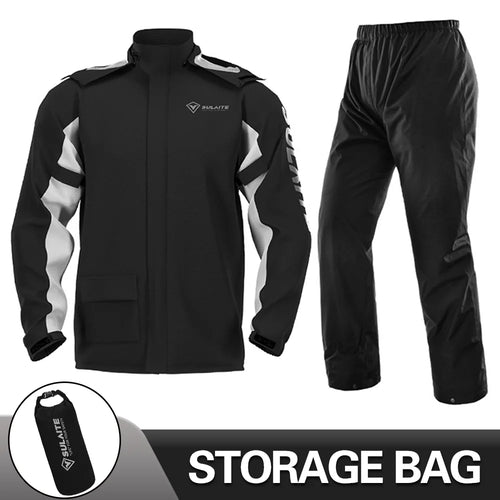 Motorcycle Raincoat Suit Rainstorm Prevention Jacket Pants Camping