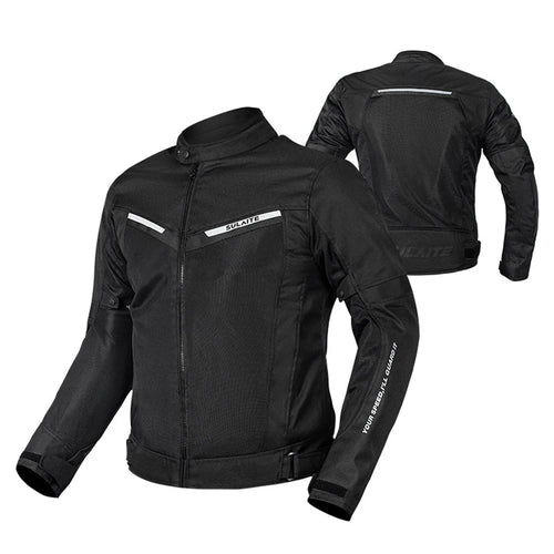 SULAITE Summer Motorcycle Jacket Men's And Women's Breathable