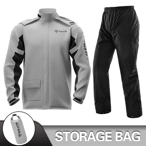 Motorcycle Raincoat Suit Rainstorm Prevention Jacket Pants Camping