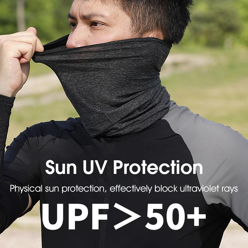 WEST BIKING Summer UV Protection Cycling Scarf Bicycle Face Mask