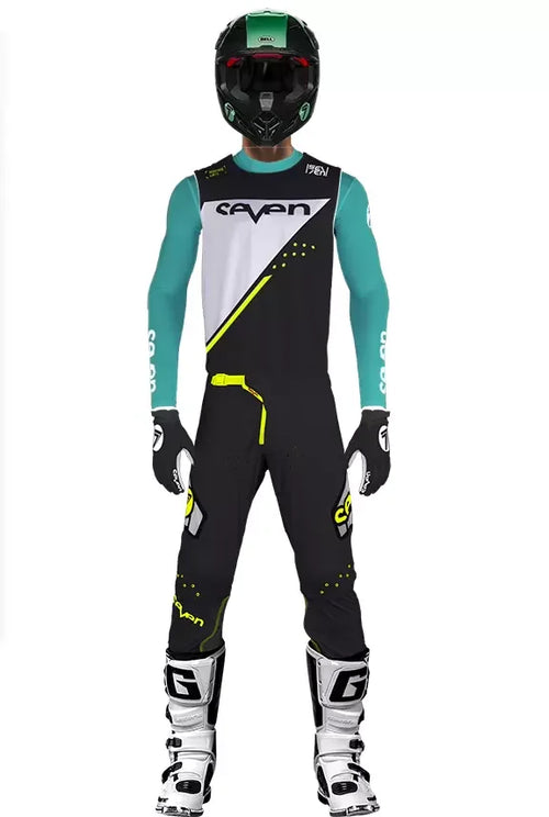 2024.1 SEVEN MX Navy Motocross Kit Off Road Motorcycle Race Wear Dirt