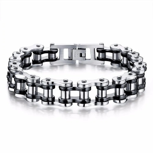 Punk Rock Biker 316L Stainless Steel Mens Bracelet Fashion Jewelry