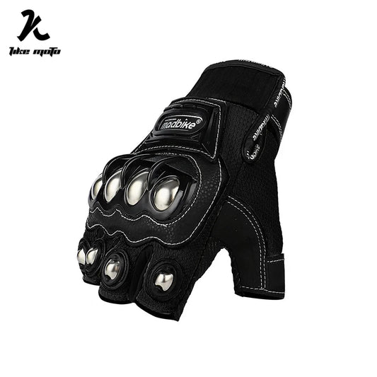 Motobike Knitting Guantes Unisex Men Women Motorcycle Summer