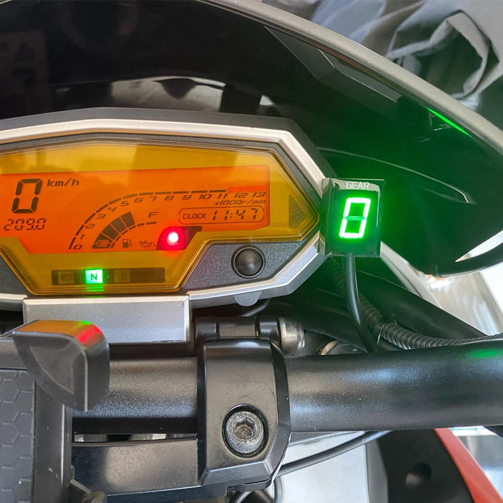 Motorcycle Gear Indicator For Kawasaki ER-6F ER-6N Z1000SX Ninja 300