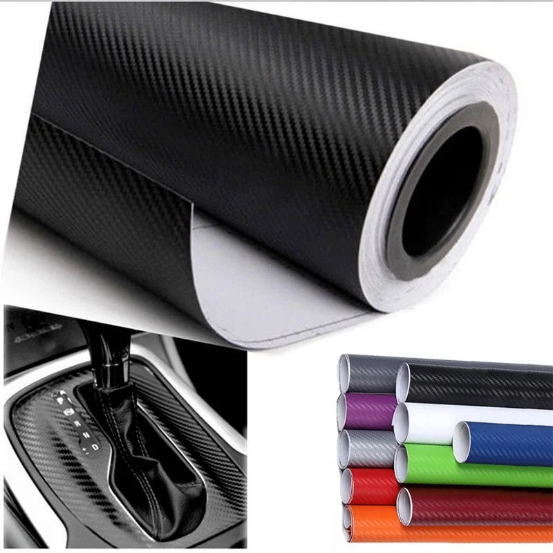 3D Carbon Fiber Sticker Multi-color Roll Film Vinyl Wrap Film Car