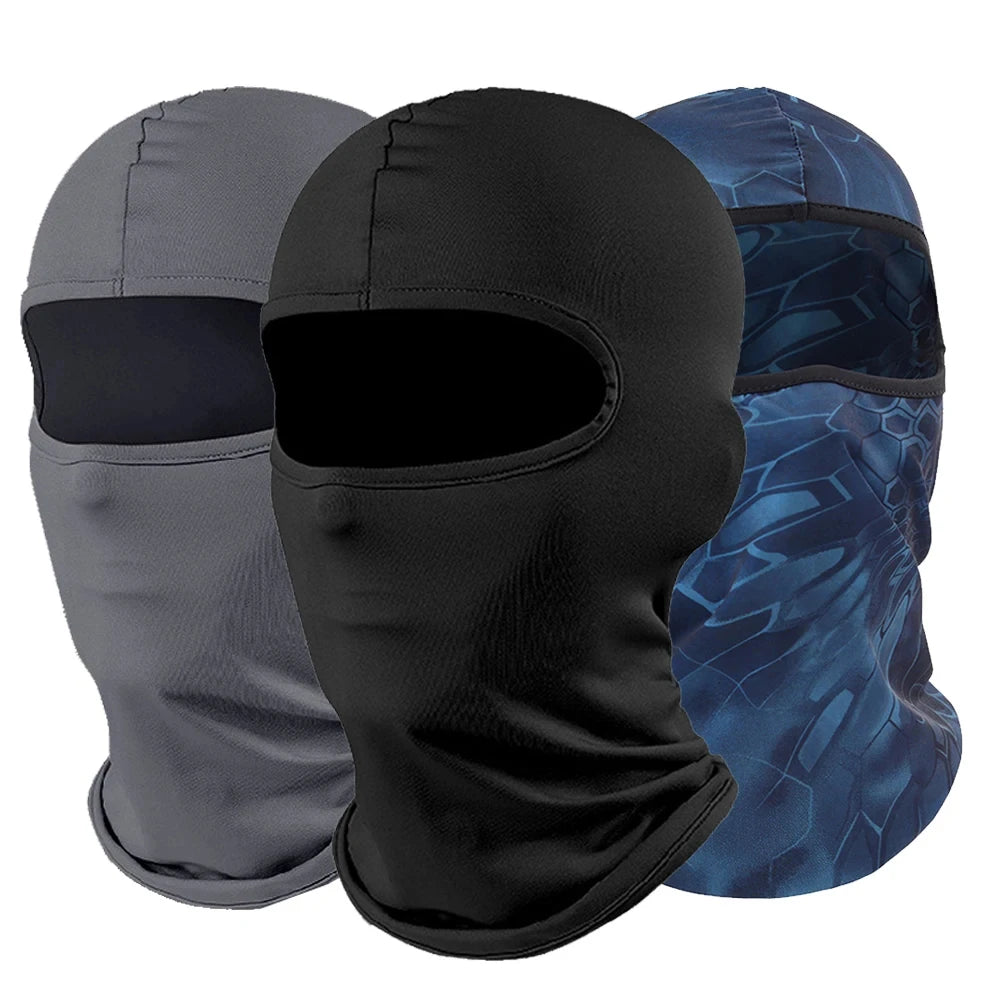 Balaclava Motorcycle Face Mask Moto Helmet Bandana Hood Ski Neck Full