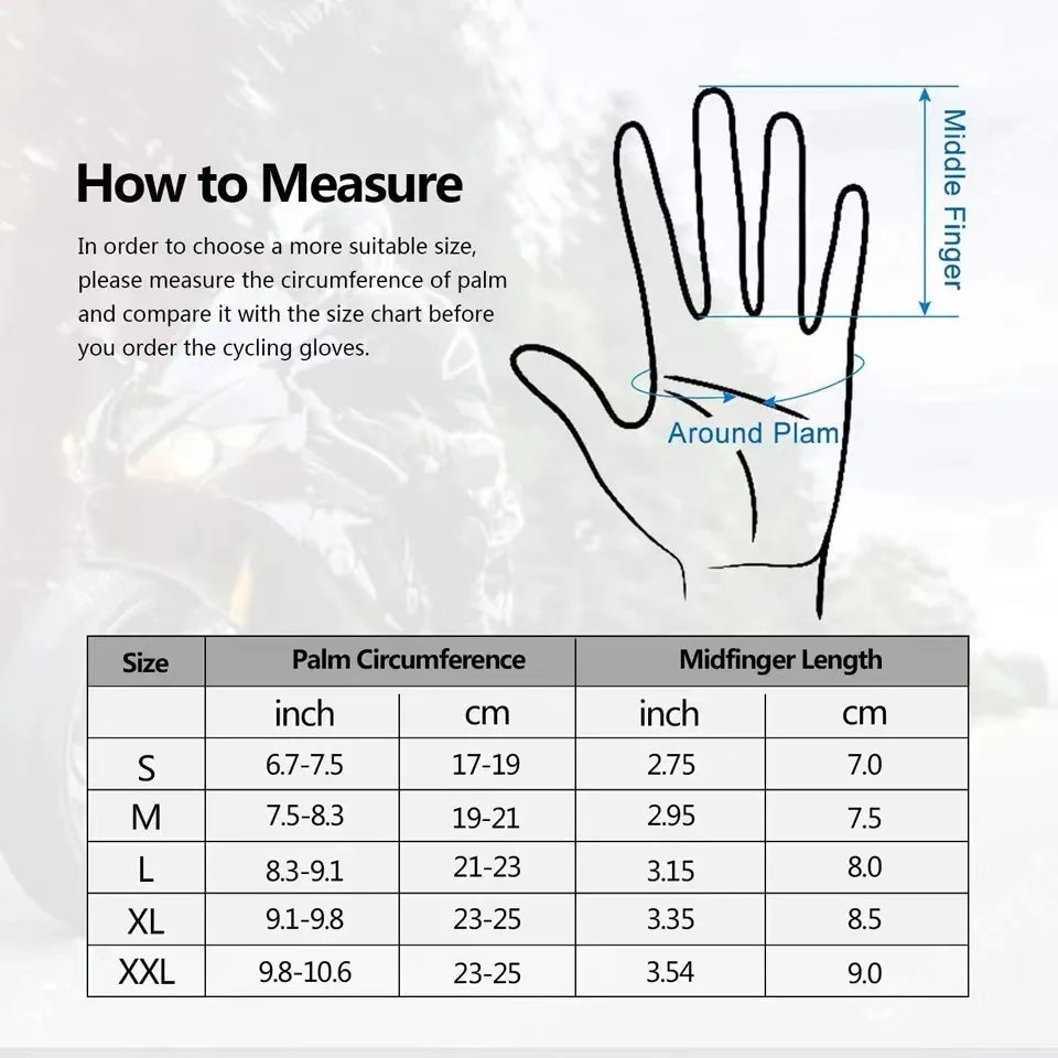 Glove Motorcycle Men Guantes Moto Gant TouchScreen Breathable Powered