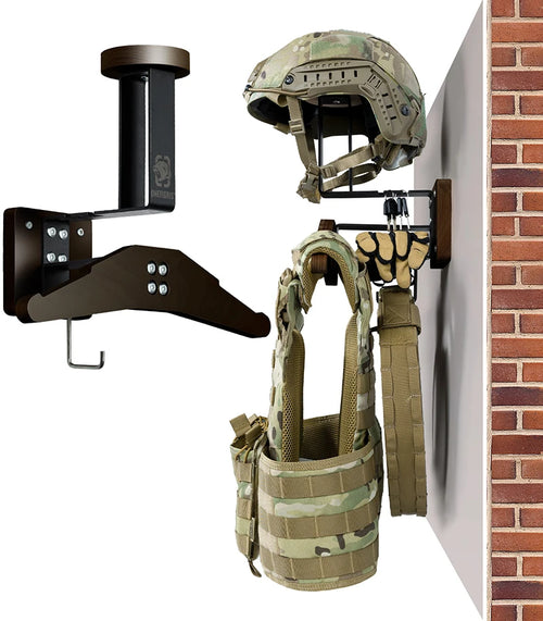 ONETIGRIS Tactical Gear Wall Mount, Police Gear Rack Plate Carrier