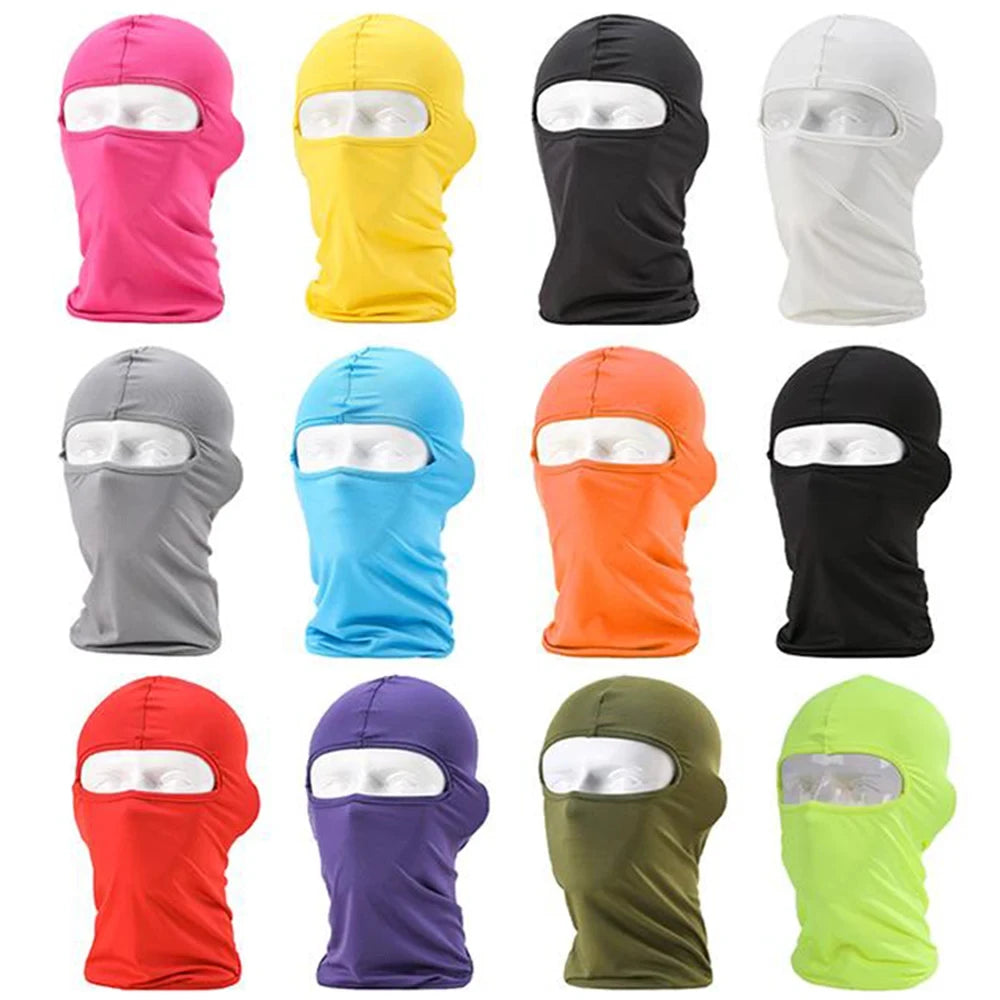 Balaclava Motorcycle Face Mask Moto Helmet Bandana Hood Ski Neck Full