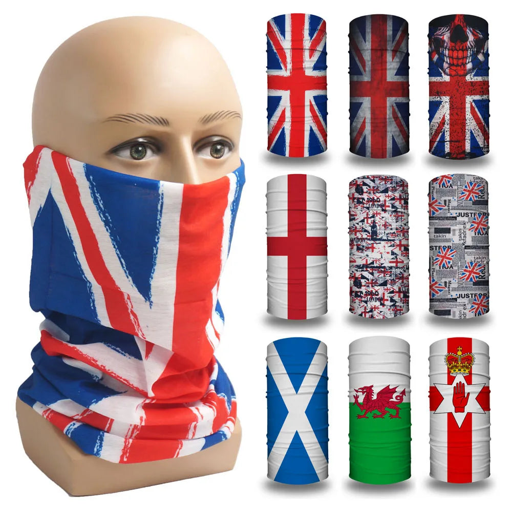 UK/Great Britain/England/Scotland/Ireland National Flags Bandana