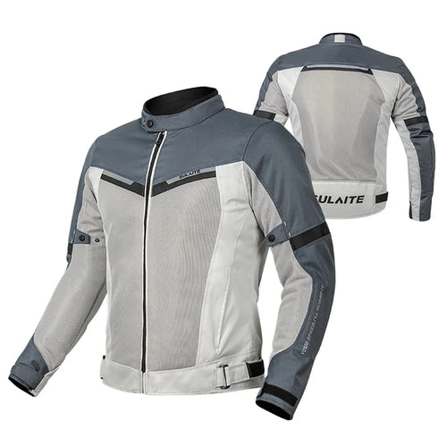 SULAITE Summer Motorcycle Jacket Men's And Women's Breathable