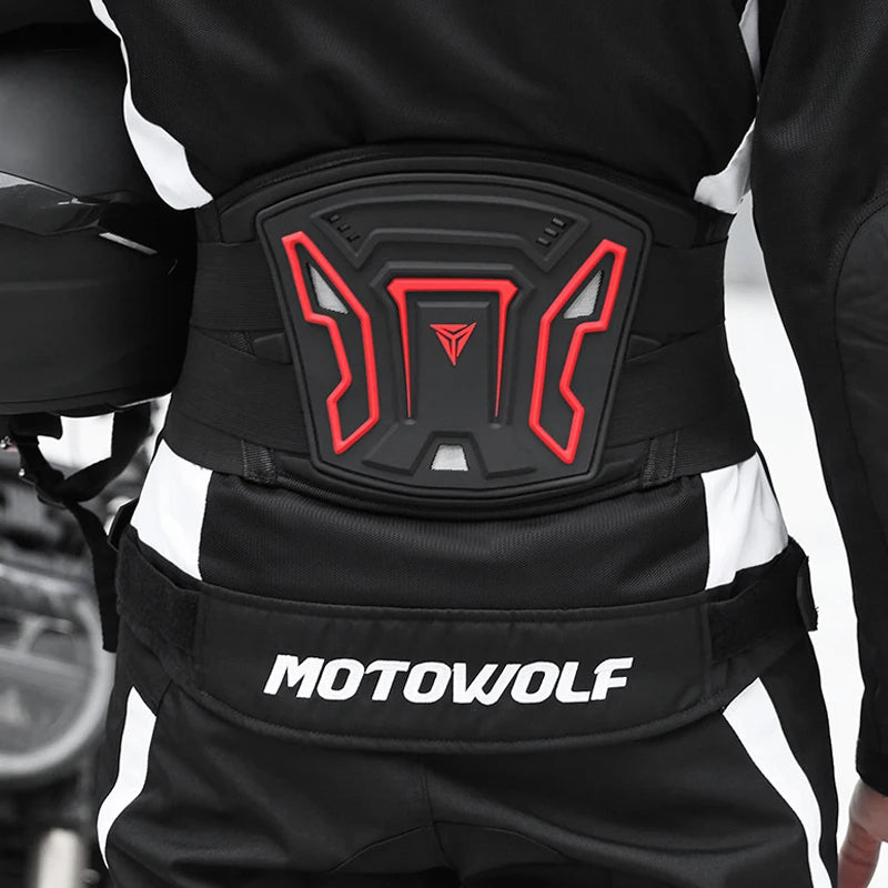 Motorcycle Waist Protector Brace Anti-Fall Breathable Off-Road Waist