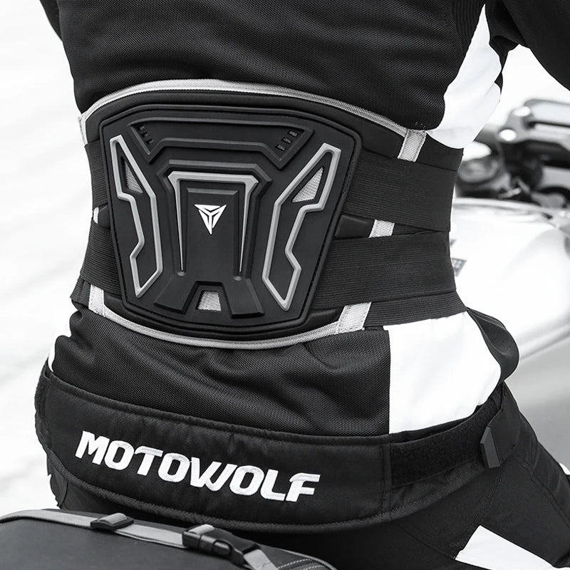 Motorcycle Waist Protector Brace Anti-Fall Breathable Off-Road Waist