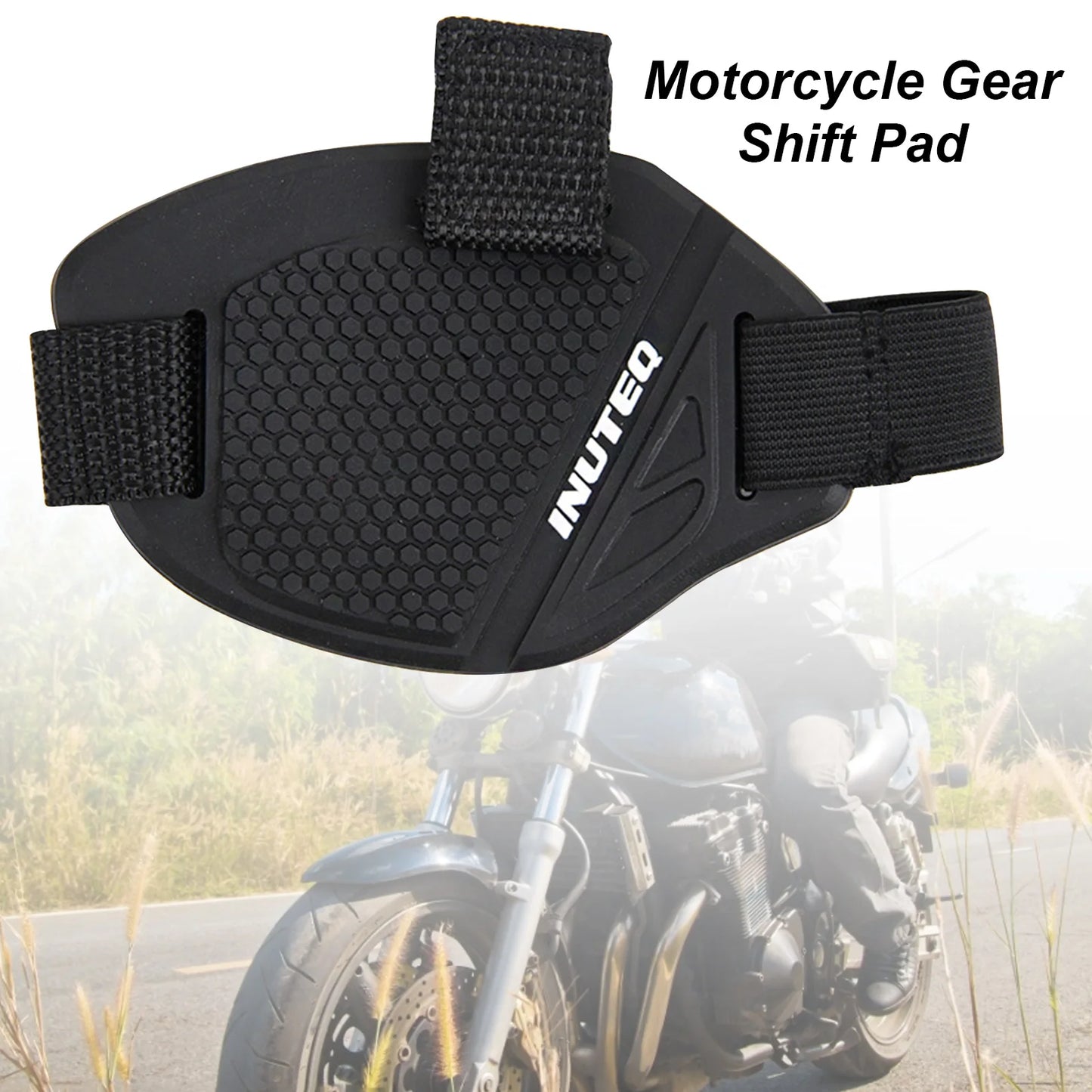 Motorcycle Shift Pad Rubber Boot Protective Cover Adjustable Shifter