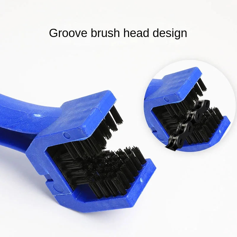 New Cycling Motorcycle Bicycle Chain Clean Brush Gear Grunge Brush