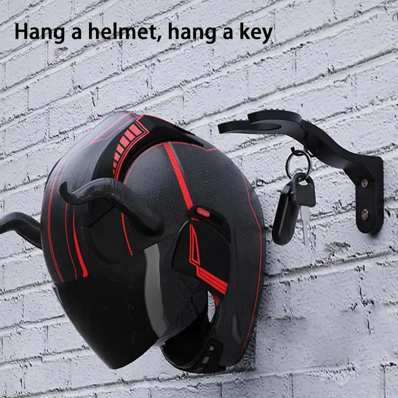 Motorcycle Head Gear Hook Motorcycle Helmet Holder Helmet Hook Wall