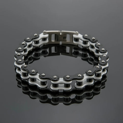 Punk Rock Biker 316L Stainless Steel Mens Bracelet Fashion Jewelry