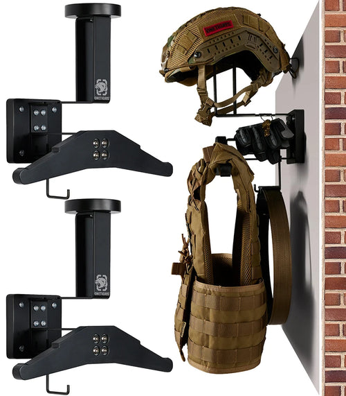 ONETIGRIS Tactical Gear Wall Mount, Police Gear Rack Plate Carrier