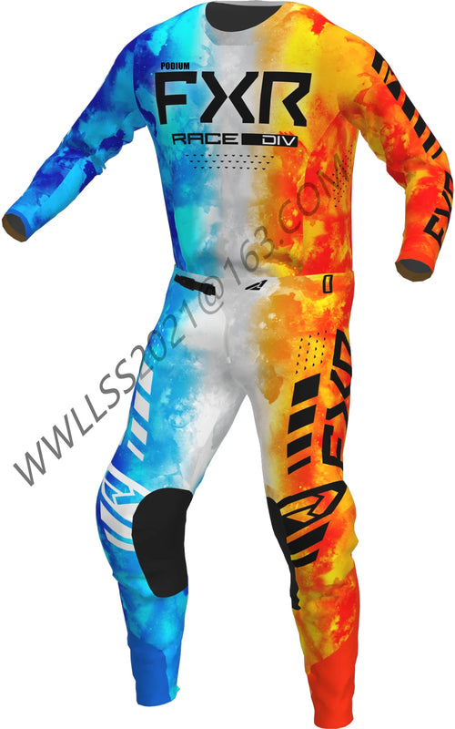 2024 FH Gear Set Dirt Bike Clothing Off Road Motocross Jersey Set