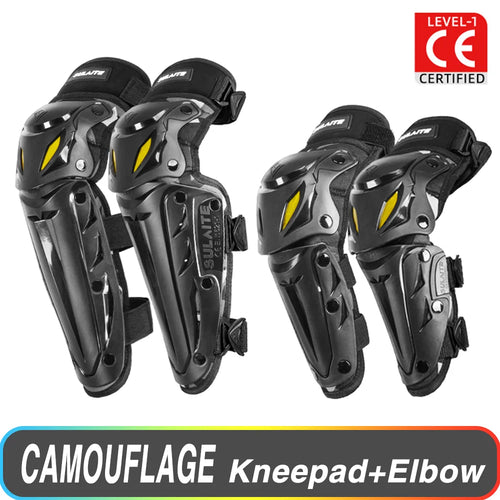 Motorcycle Knee Pad Elbow Protective Combo Knee Protector Equipment