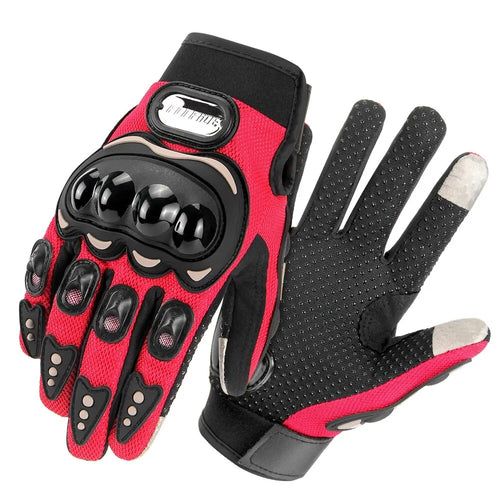 Motorcycle Gloves Men Breathable Motorcycle Full Finger Guantes