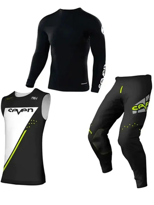 2024.1 SEVEN MX Navy Motocross Kit Off Road Motorcycle Race Wear Dirt